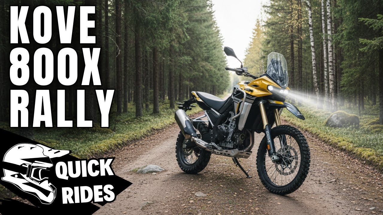 Kove 800X Rally: ALL the Power, None of the Weight