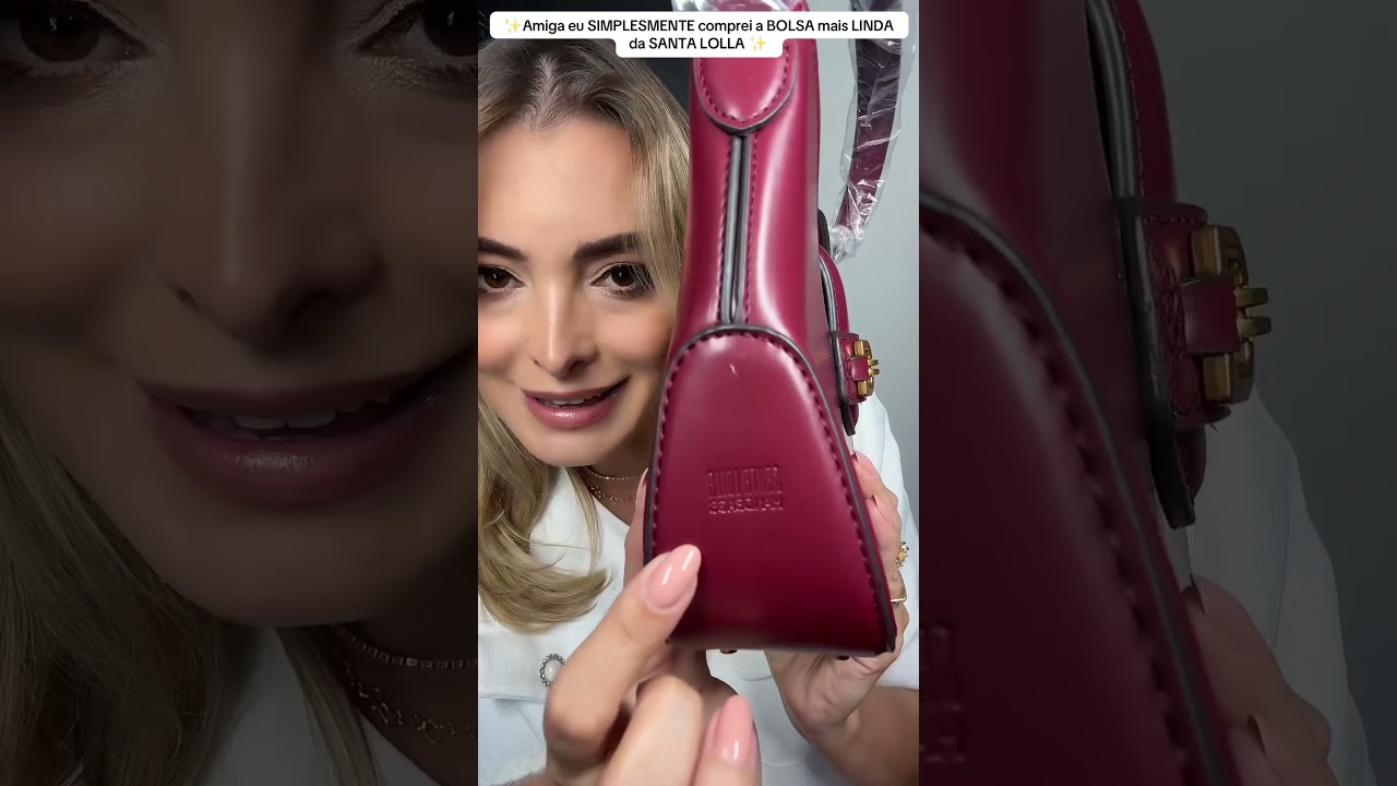 Amiga eu comprei a bolsa mais linda da Santa Lolla❤️✨ #bolsa #bolsafeminina #santalolla #dicas