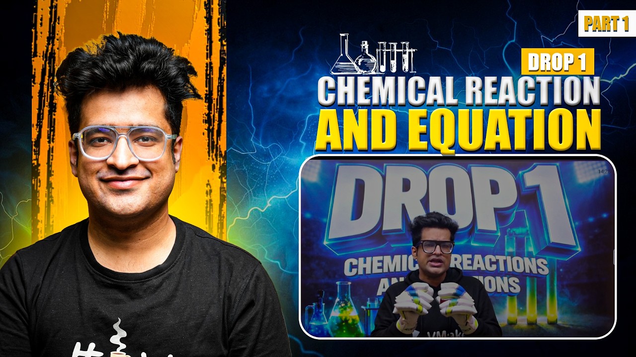 Chemical Reactions & Equations – Class 10 | One Shot Revision  | Board Exam 2026 Must Watch!