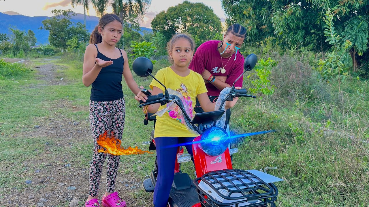 La Pasolita electrica de danibelkis ⚡️🛵😍( parte 2 ) Flakitoh video 