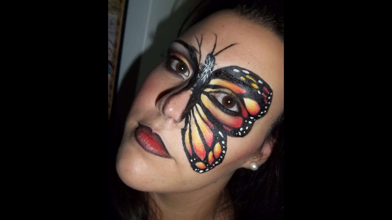 Maquillaje de fantasía  - Mariposa Monarca