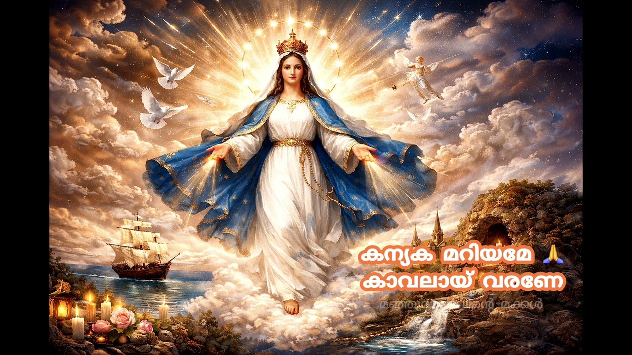 കന്യക മറിയമേ കാവലായ് വരണേ | Marian Devotional Song | Malayalam Prayer Song