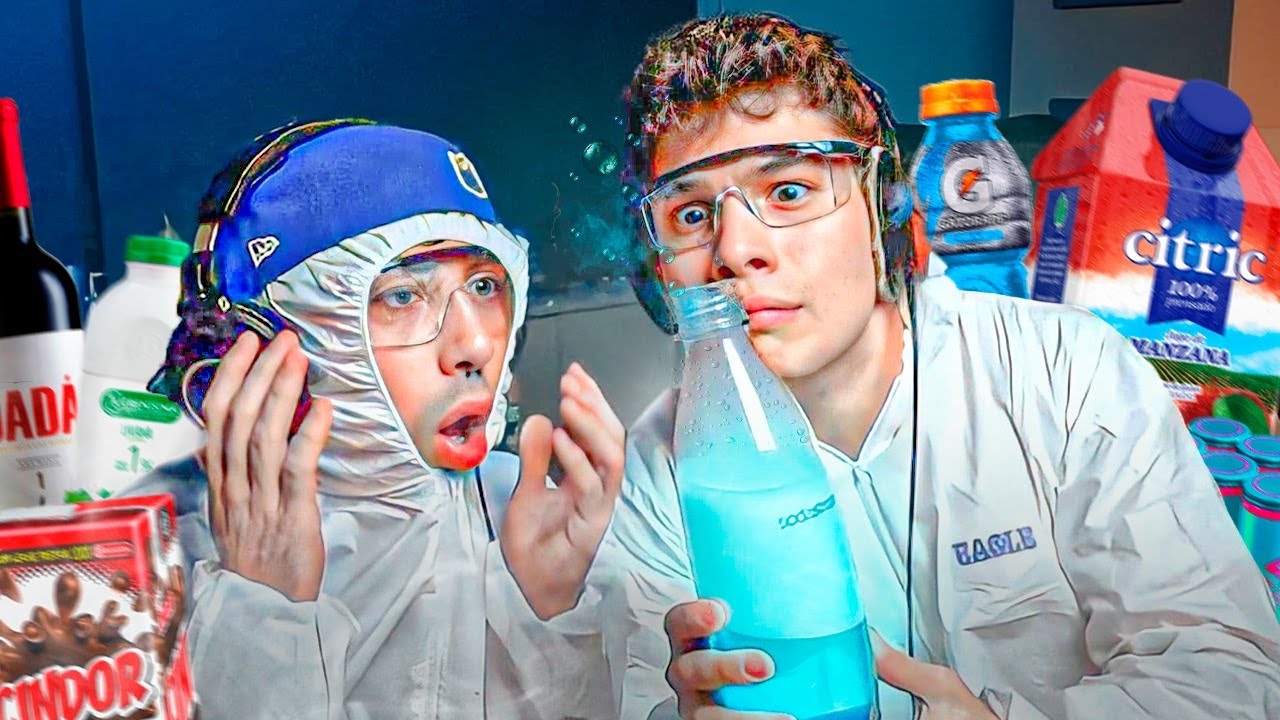 CREAMOS LAS SODAS MÁS RARAS 😱 ft. @Carreraaa