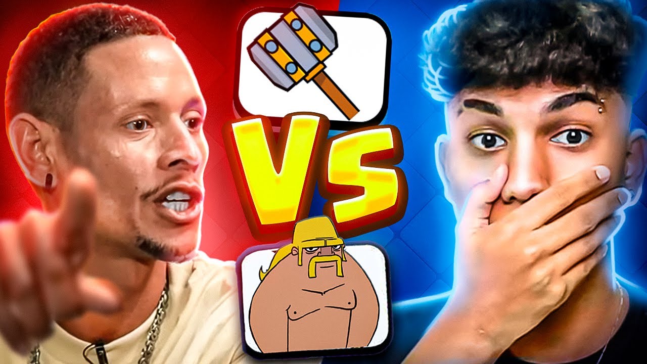 DESAFIEI O *LEOMAR PARA UM X1* NO CLASH ROYALE! 