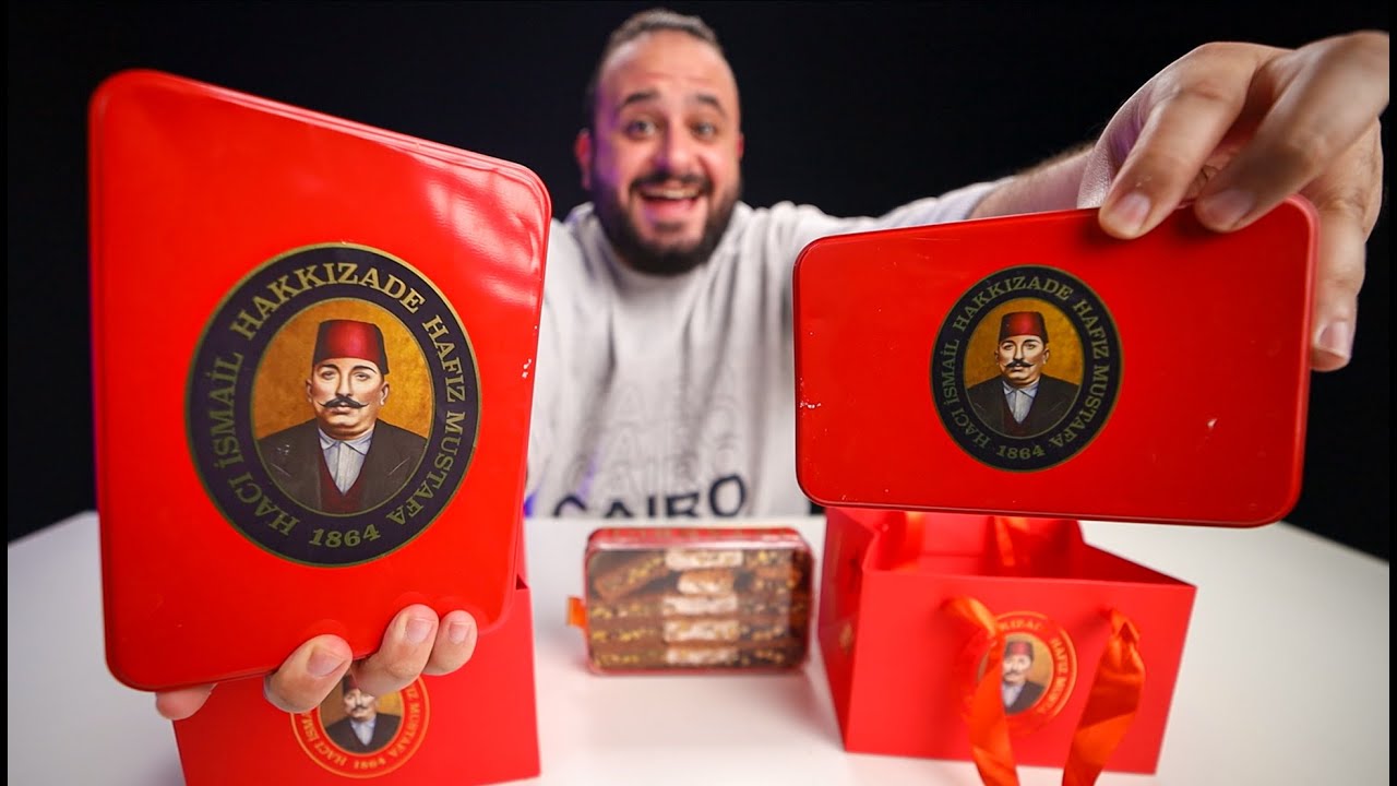 جربت الحلويات التركية الاصلية 😋 من حافظ مصطفى 🇹🇷