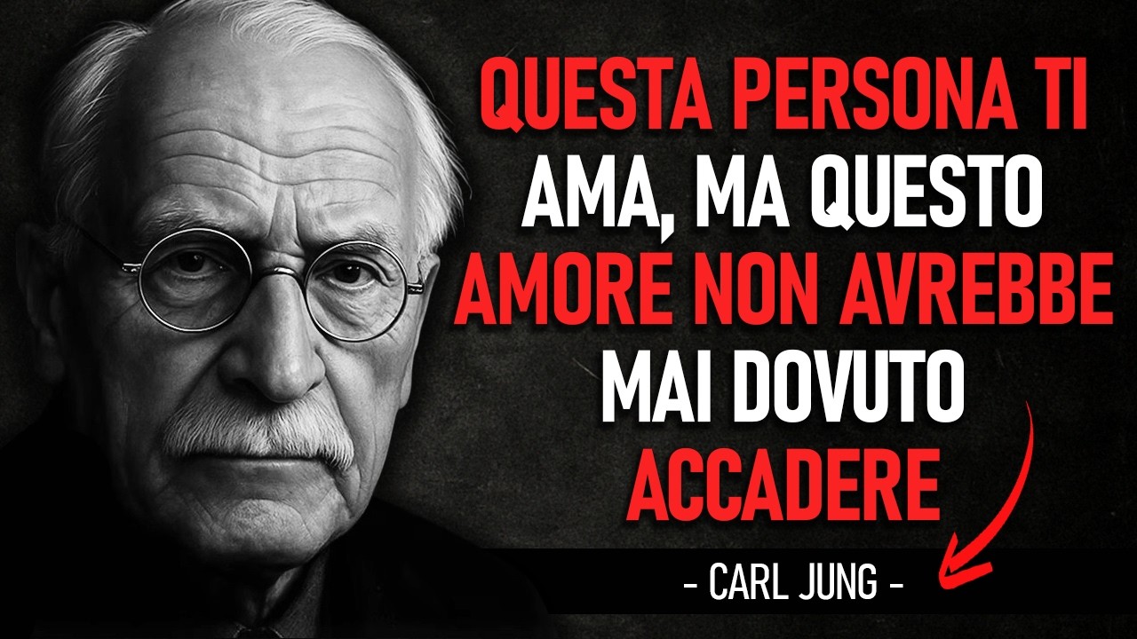 💔 QUESTA PERSONA ti ama, ma questo amore non era destinato a esistere | Carl Jung