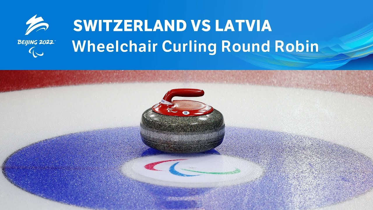 Switzerland vs Latvia | Wheelchair Curling Round Robin | Day 4 | Beijing 2022 Winter Paralympics