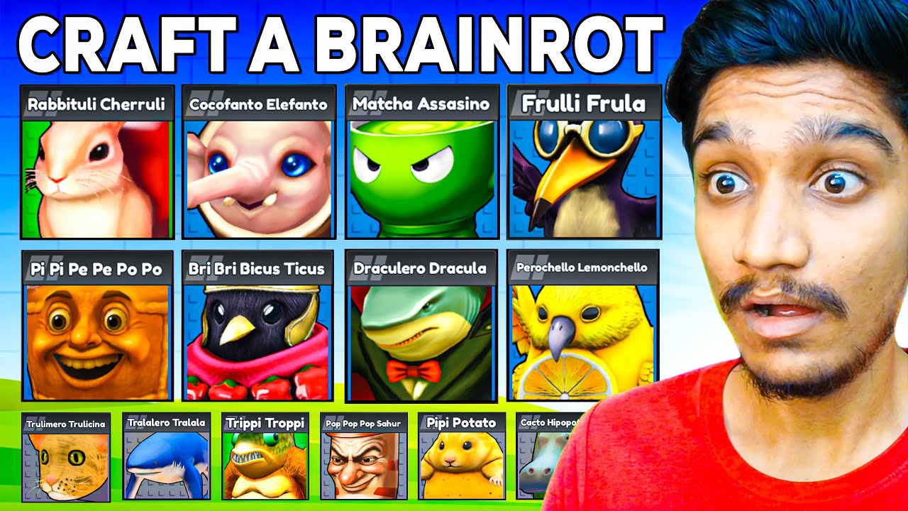 Starting Over as NOOB in Craft A Brainrot! ⚒️🔨 (Roblox) | PART 1