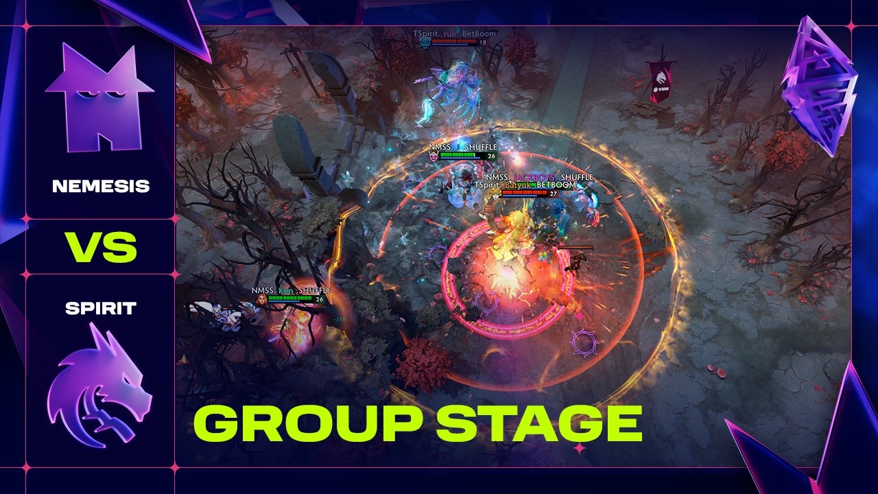 SPIRIT vs NEMESIS - Official Highlights - BLAST SLAM VIII Dota 2