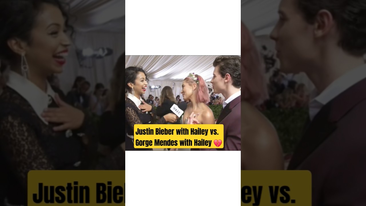 Whom do you think Hailey deserved 🤔 🥰 #shortsfeed #justinbieber #hailey #mendes #shorts
