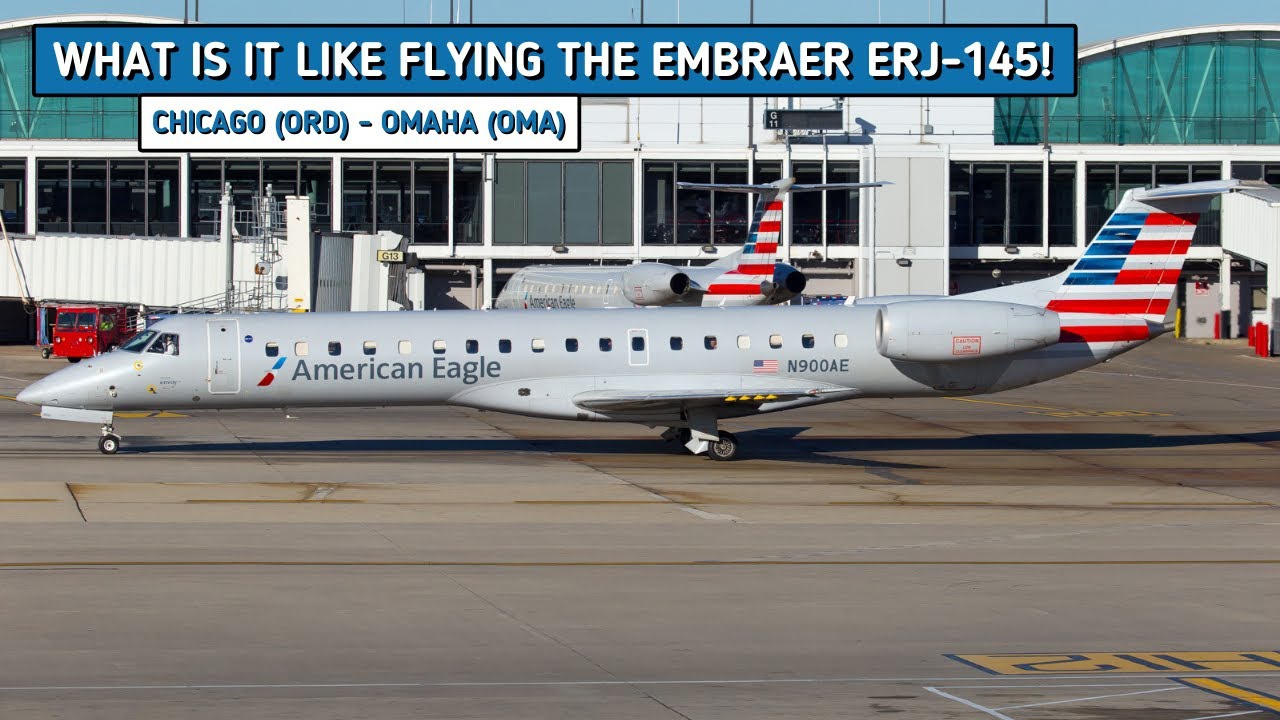 REVIEW | American Eagle | Chicago (ORD) - Omaha (OMA) | Embraer ERJ-145 | Economy
