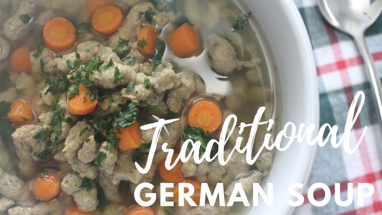 German Soup - Liver Spaetzle