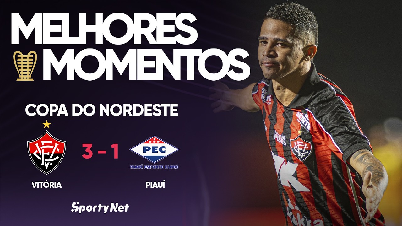 DO BANCO PRA VIT&Oacute;RIA E PARA A LIDERAN&Ccedil;A NO GRUPO! Melhores Momentos Vit&oacute;ria 3 x 1 Piau&iacute;