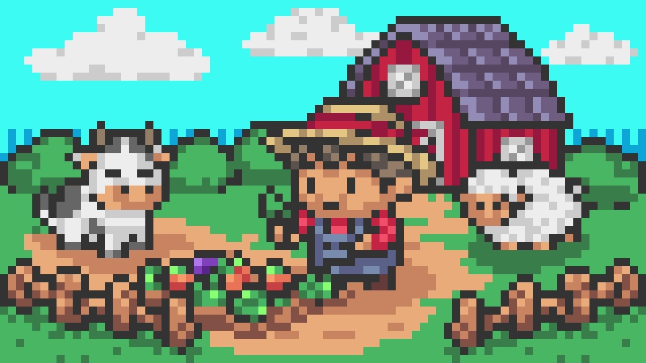 8-Bit Cozy Farm Tracks