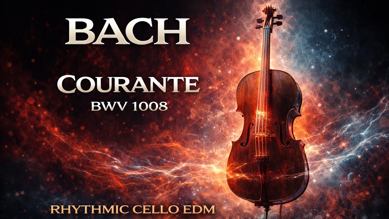 Bach — Courante BWV 1008 | Rhythmic Cello EDM