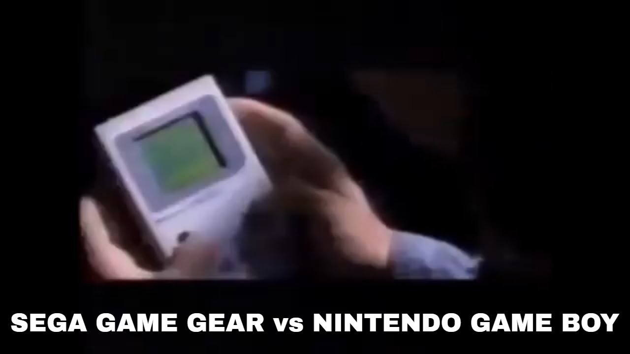 SEGA Game Gear vs Nintendo Game Boy 90s TV Commercial 
