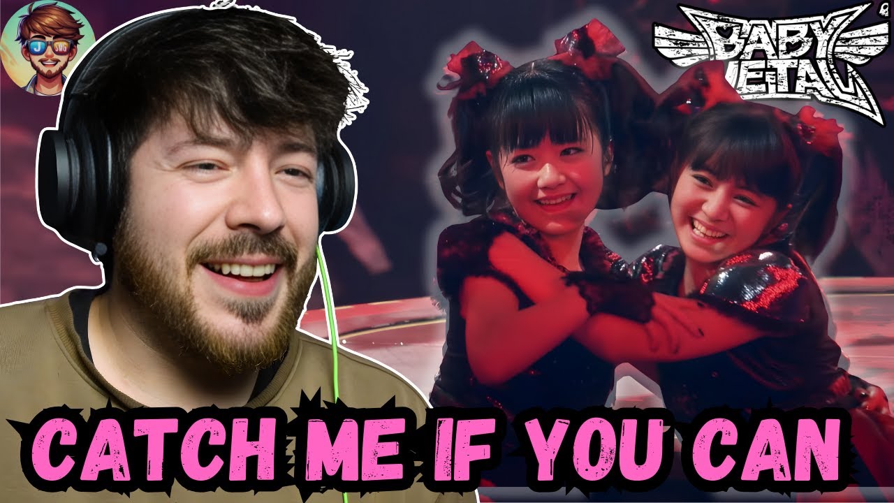 НОВЫЙ ФАНАТ реагирует на BABYMETAL! - Поймай меня, если сможешь! (Будокан Live 2014) | РЕАКЦИЯ