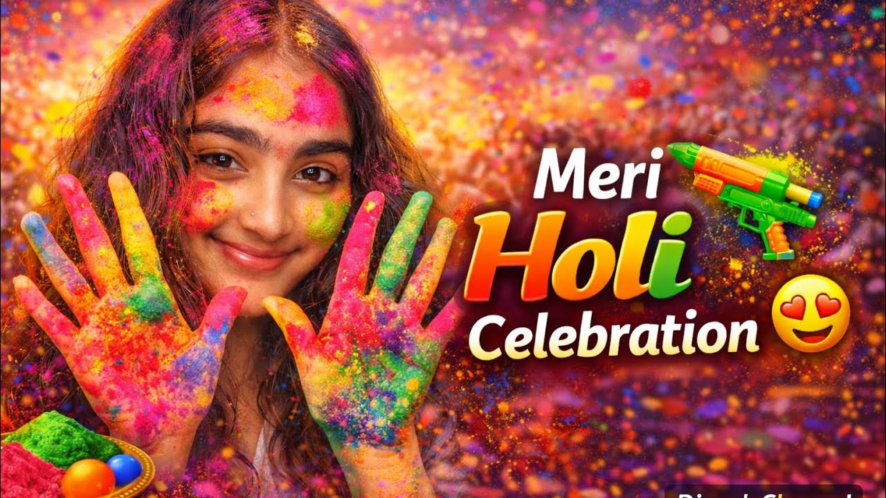 Dosto ke sath Holi ka maja ✨😍| maine kiya holi celebrate | vlogs |divyasworldofdream| holi ka din | 