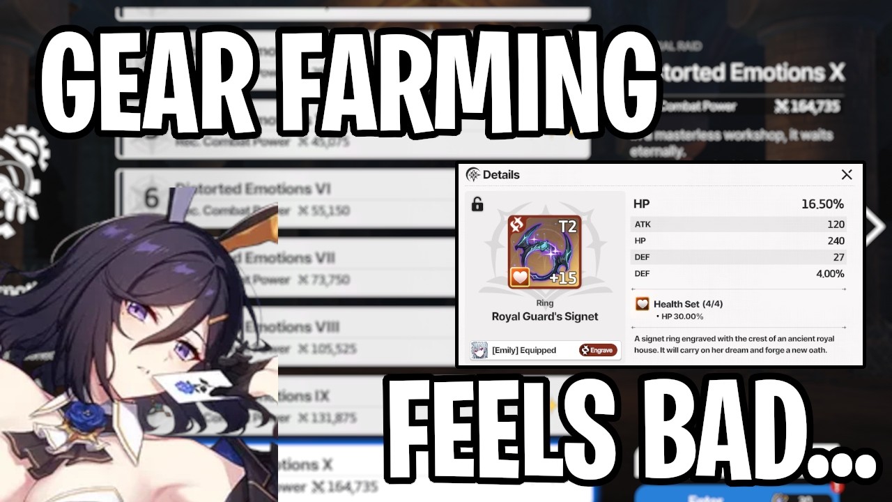 Gear Farming/Upgrading Feels Terrible... [Star Savior]