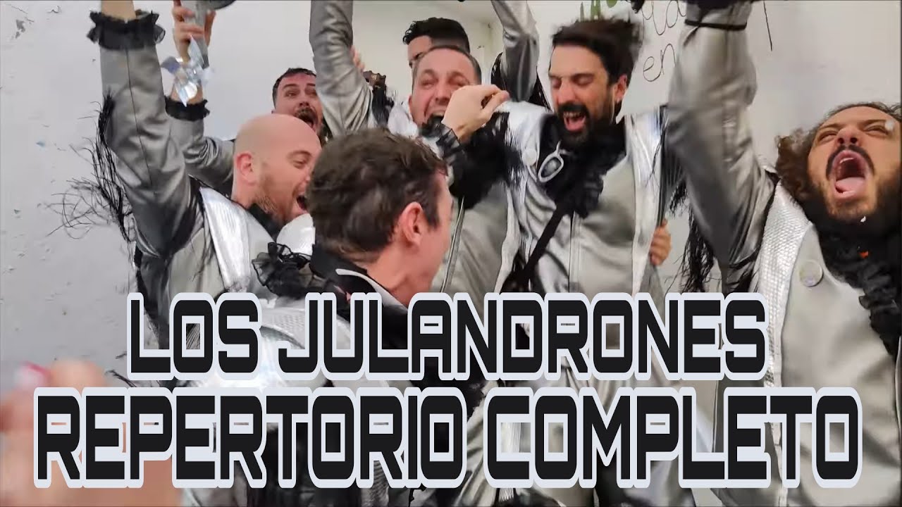 Chirigota del Airon 2026. Los Julandrones. Repertorio Completo. Carnaval de Cádiz.