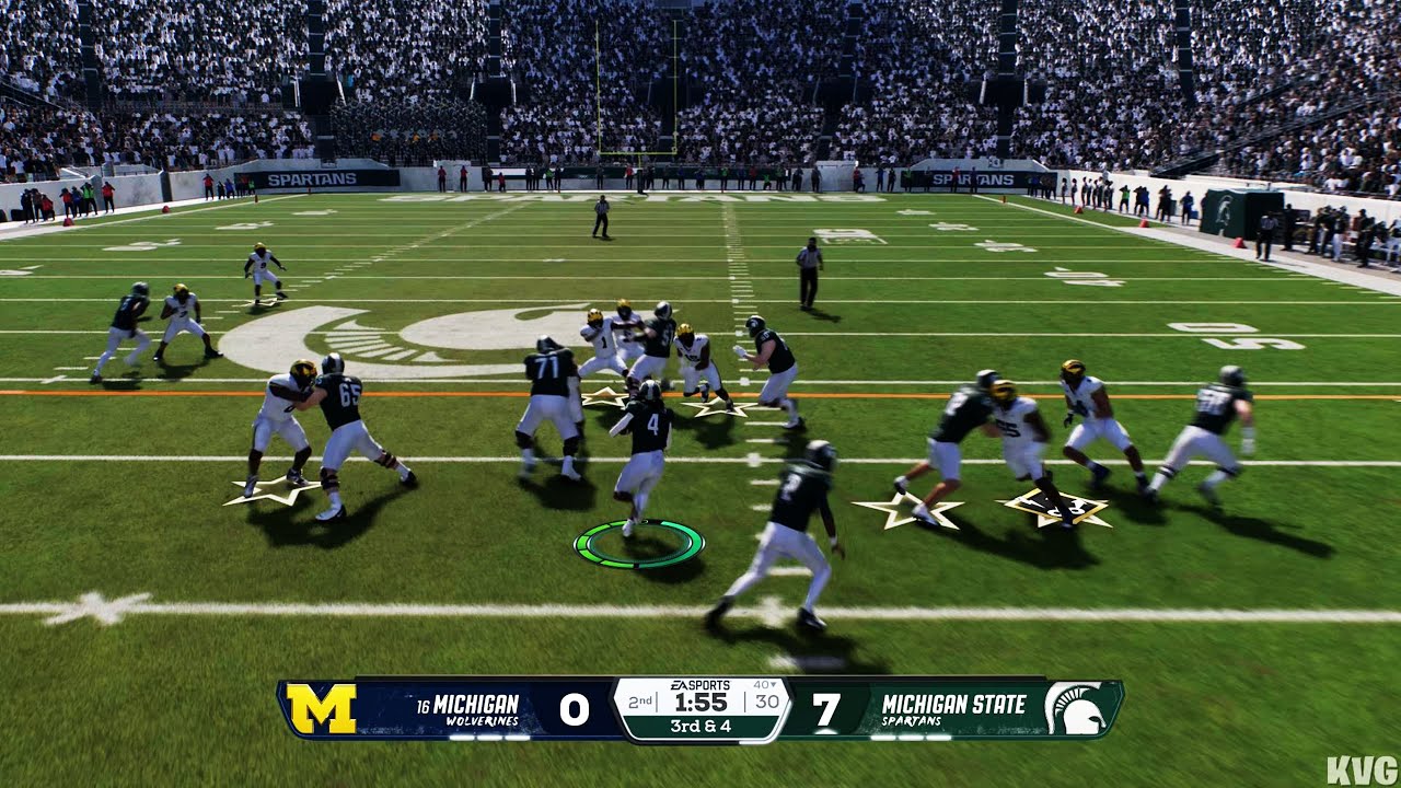 College Football 26 - Michigan Wolverines vs Michigan State Spartans - Gameplay (PS5 UHD) [4K60FPS]