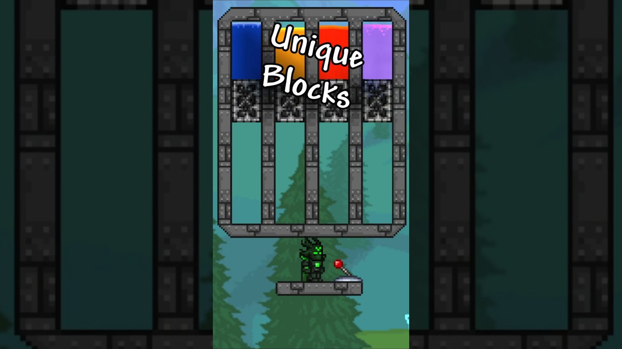 Unique Blocks in Terraria | Terraria 1.4.4
