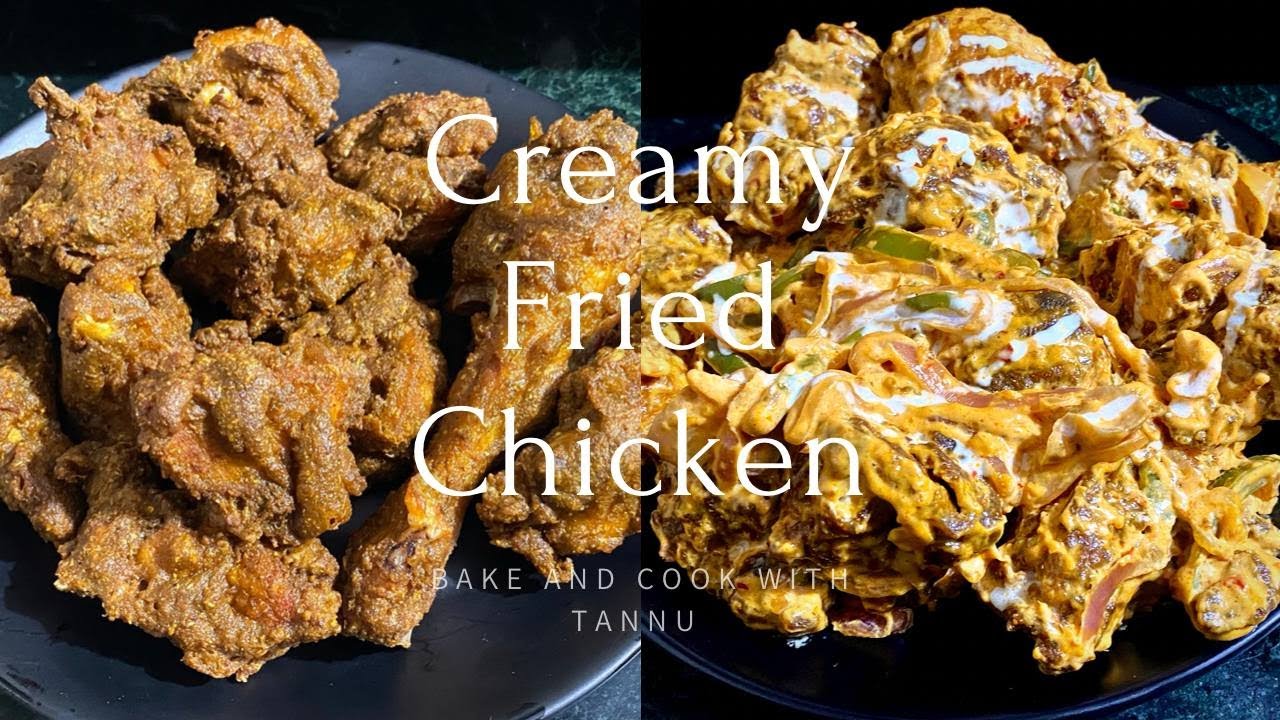 Creamy Fried Chicken Recipe|Super Easy & Tasty Chicken|Different Way Of Making Chicken|MustTryRecipe