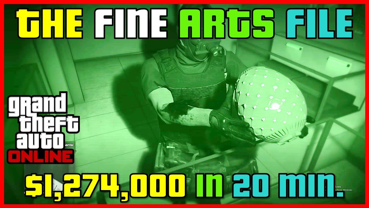 GET 4X BONUSES ON THE FINE ARTS FILE MAKE MILLIONS THIS WEEK | FULL WALKTHROUGH | GTA 5 Online #gta