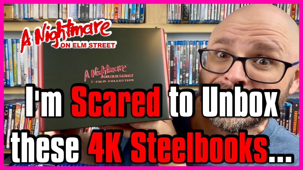 Распаковка коллекции 4K Steelbook «Кошмар на улице Вязов» | Повреждено или не повреждено?