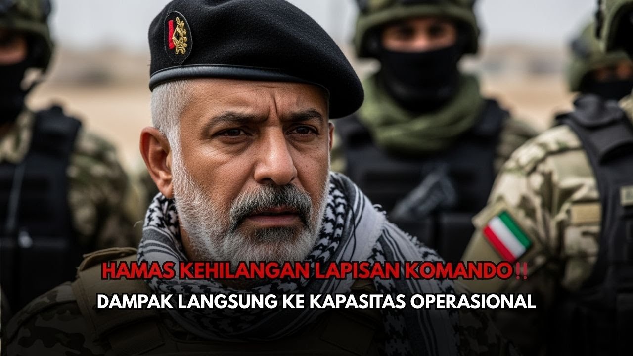 HAMAS KEHILANGAN LAPISAN KOMANDO‼️ DAMPAK LANGSUNG KE KAPASITAS OPERASIONAL