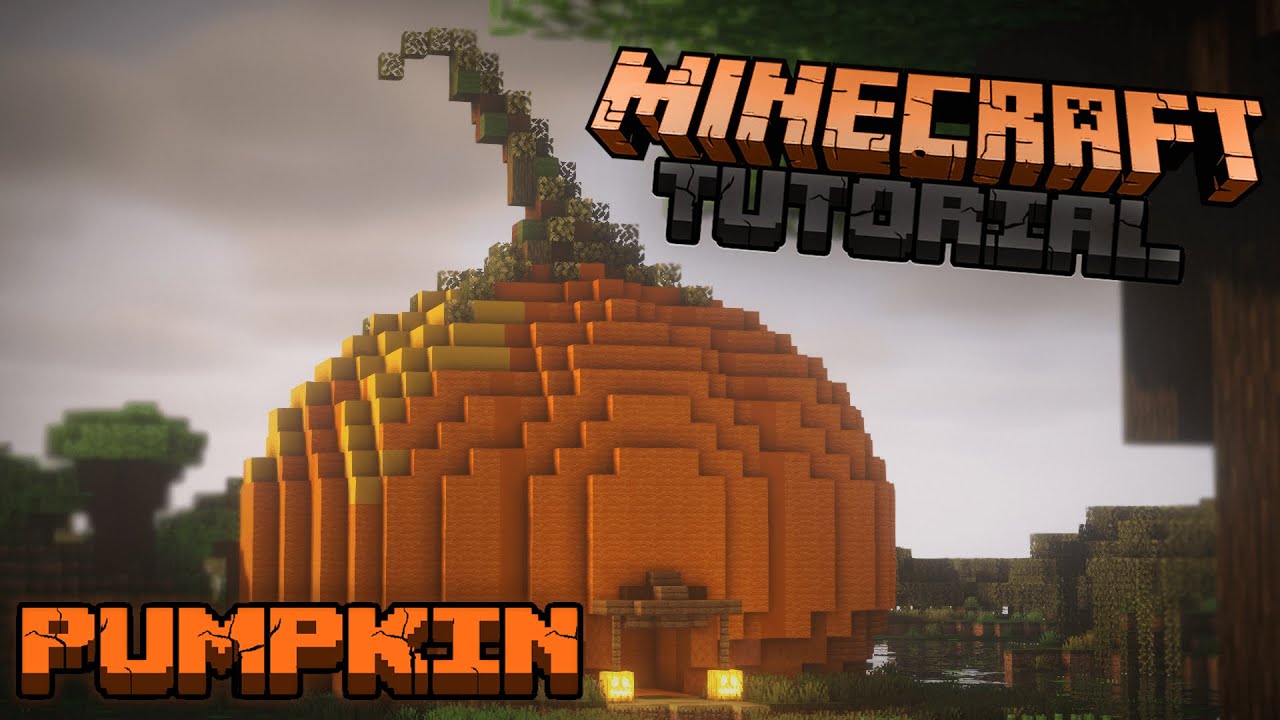 How to build a Pumpkin in Minecraft