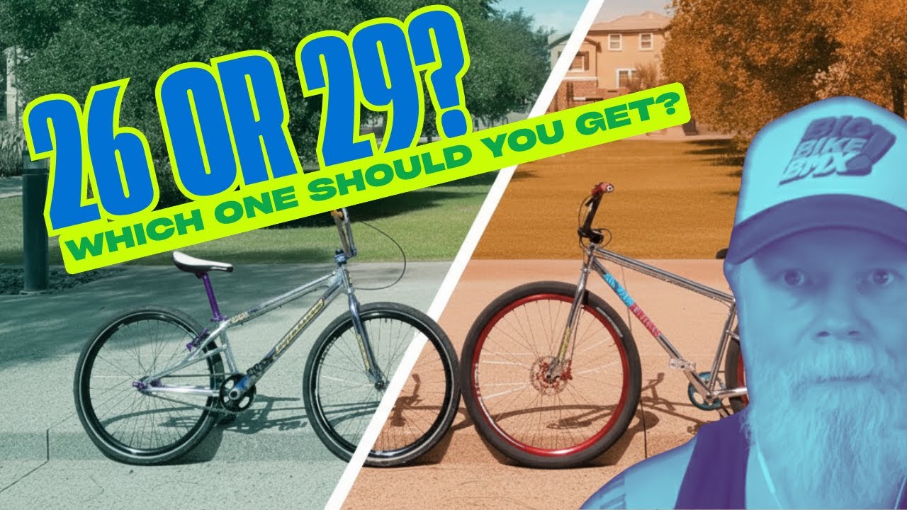Наконец-то дан ответ на вопрос о размерах BMX (26 против 29 дюймов)