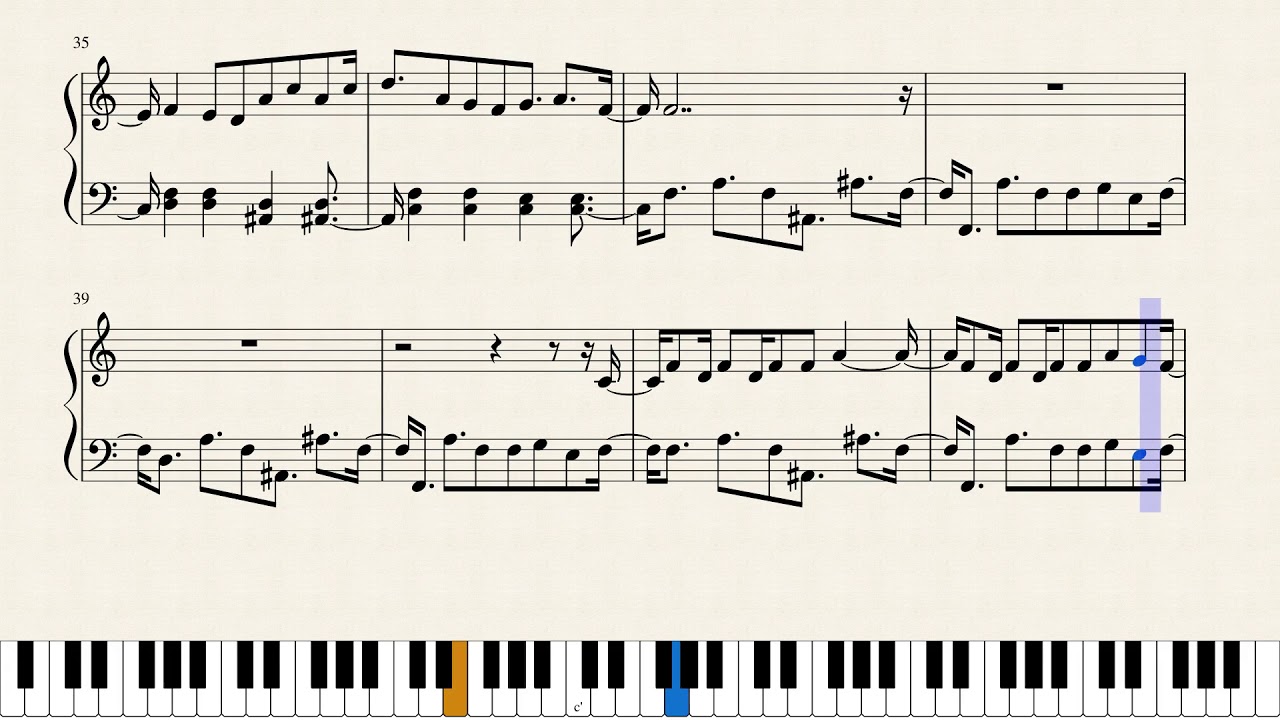 Walk Thru Fire - Vicetone, Meron Ryan (Piano Tutorial with Sheet Music)