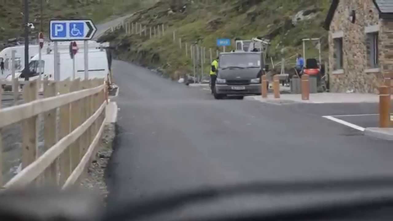 Drive up to Slieve League cliffs in Ireland