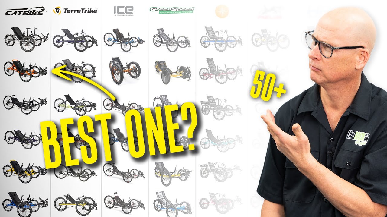 Why are there so many recumbent trikes to choose from?