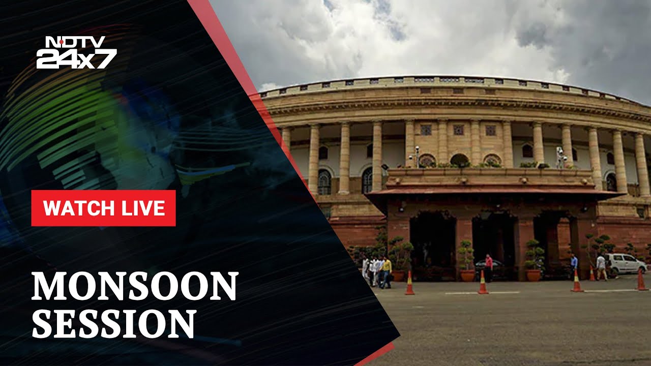 Monsoon Session Updates | Parliament Adjourned On Day 1 Of Monsoon Session Over Manipur