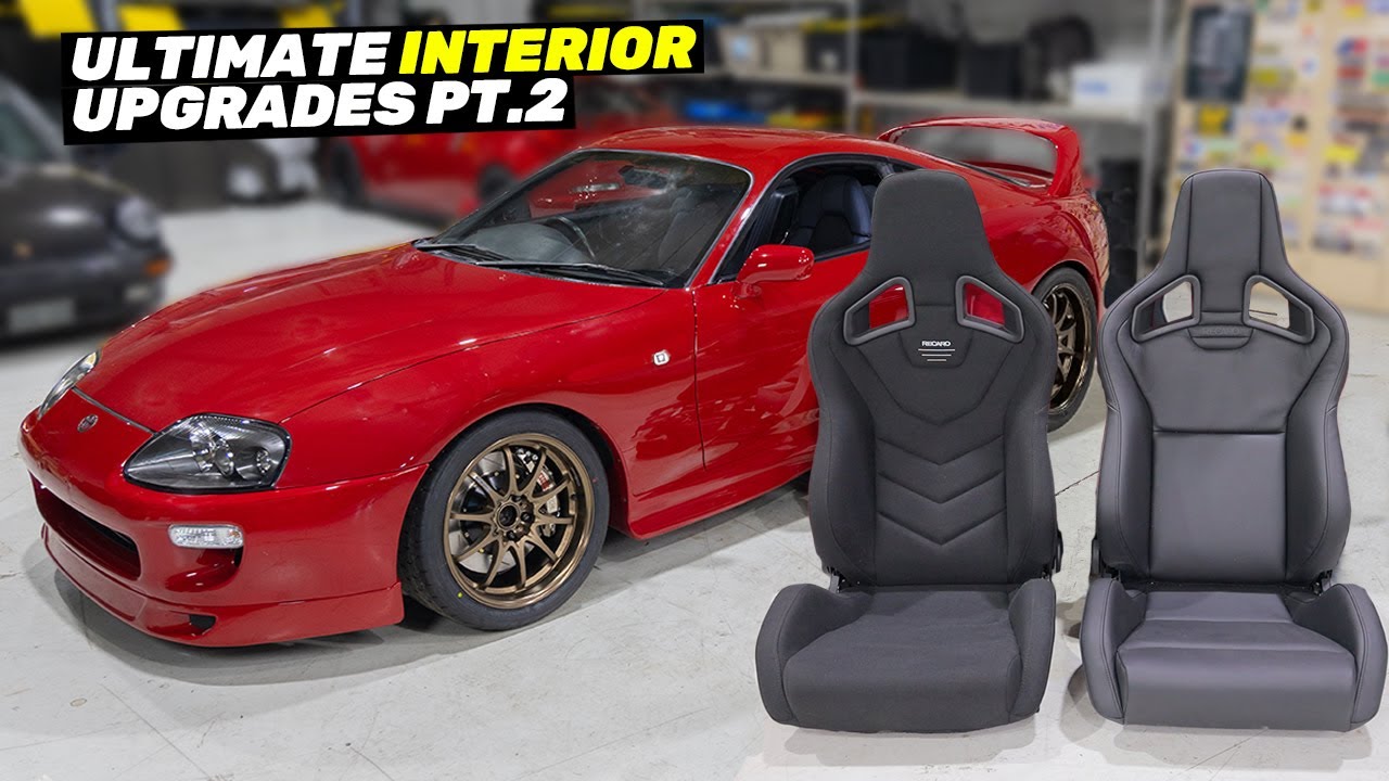 Установка сидений ULTIMATE в Supra