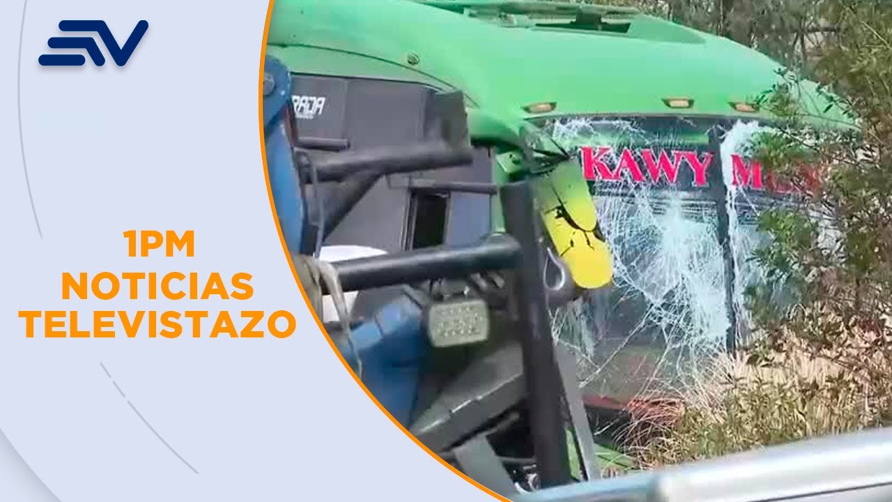 Un siniestro de tránsito deja nueve muertos en la vía Pifo-Papallacta | Televistazo | Ecuavisa