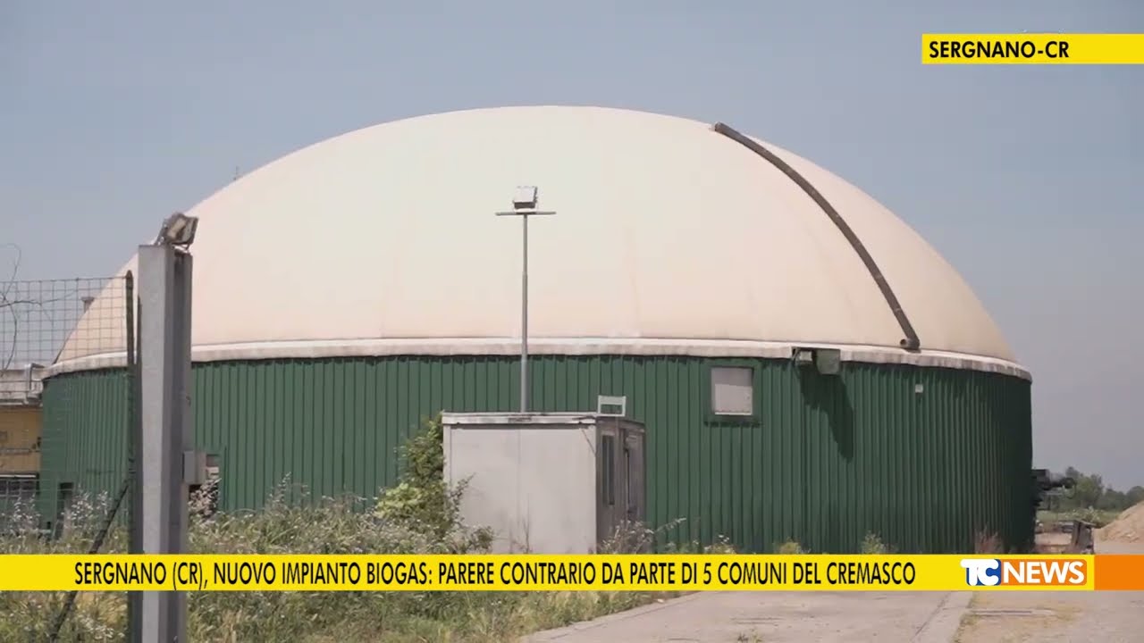 Sergnano (CR), nuovo impianto Biogas: parere contrario da parte di 5 Comuni del Cremasco
