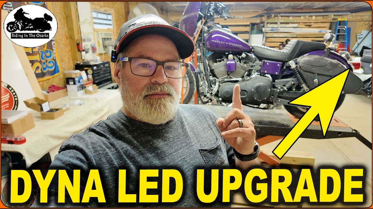 NEW DYNA LED Taillights with Integrated Signals INSTALL on an 2000 HARLEY DAVIDSON - Benlari