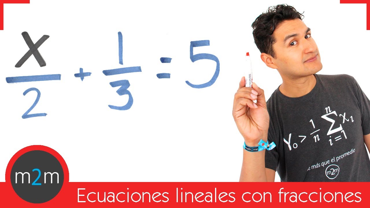 Ecuaciones de primer grado con fracciones │ Resolviendo 3 ejercicios