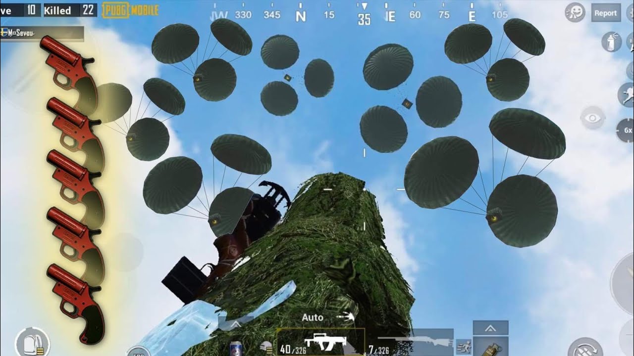 Most Flare Guns in ONE game!!! | PUBG MOBILE