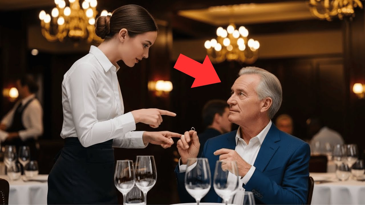 "Minha Mãe Tem Um Anel Igual Ao Seu" — Quando A Garçonete Disse Isso, O Milionário CONGELOU!