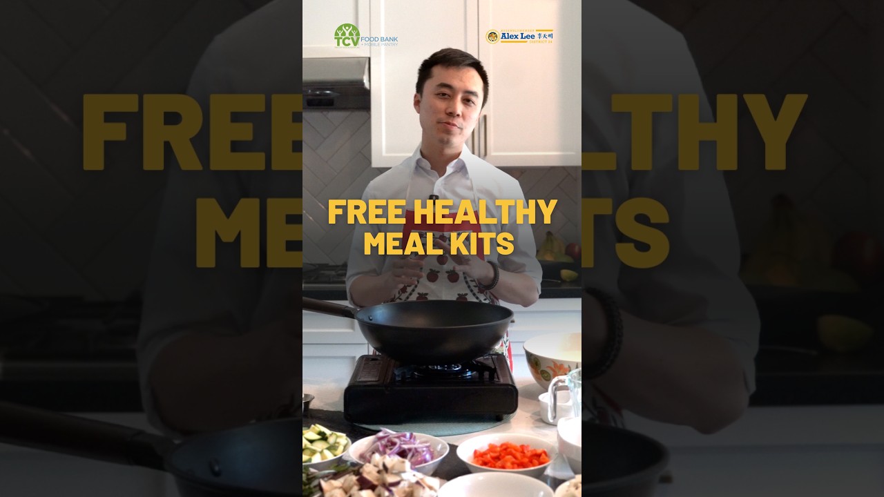Free Healthy Meal Kits - Cooking Demonstration by Assemblymember Alex Lee
