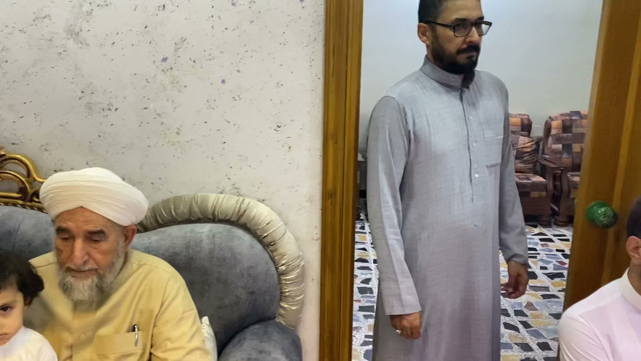 جلسة انشاديه في بيت الشيخ محمد مطلك يوم 14/ محرم 1443 / 22/8/2021
