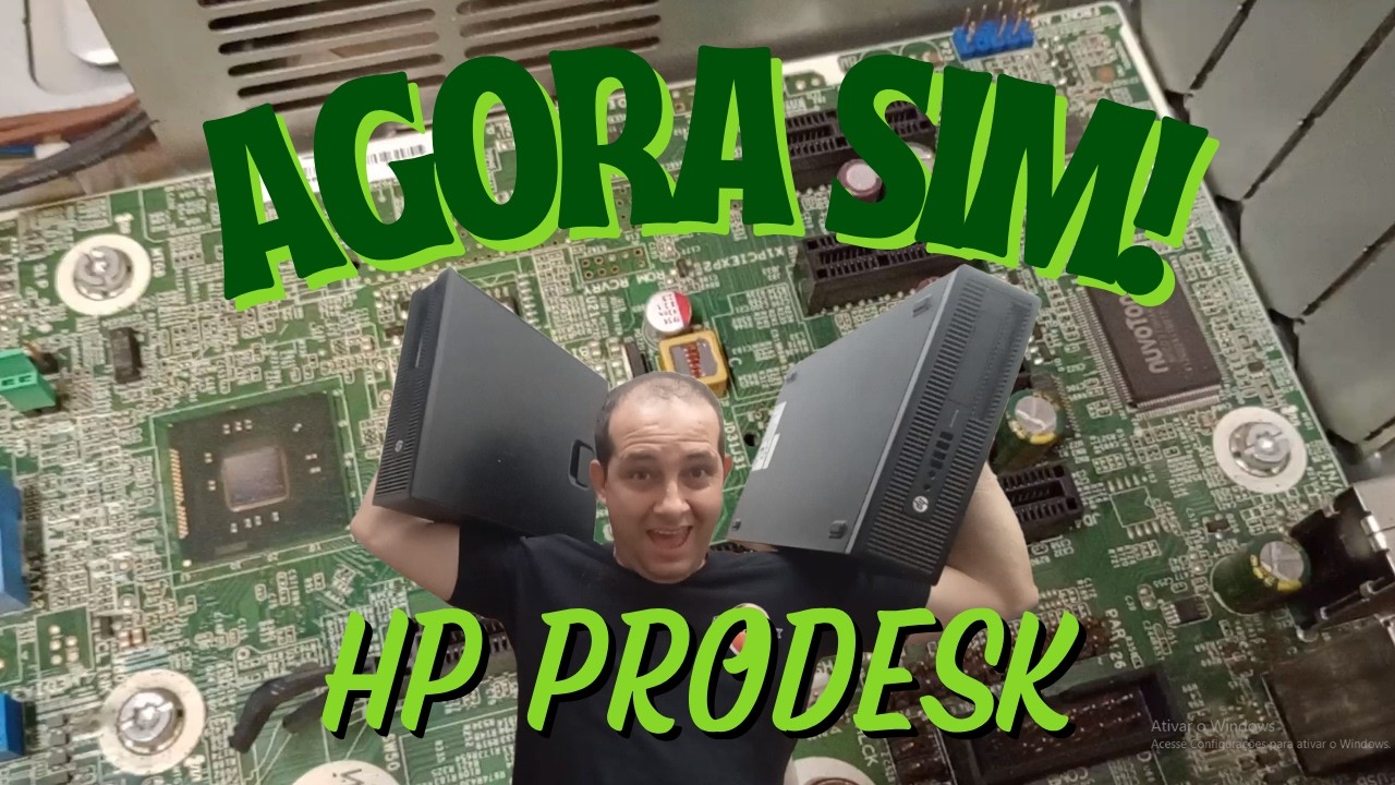 O PC do McDONALD'S! Resgate do HP ProDesk 600 G1 do Ferro Velho