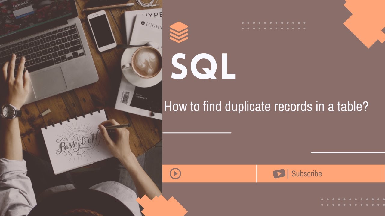How to find duplicate records in a table || SQL