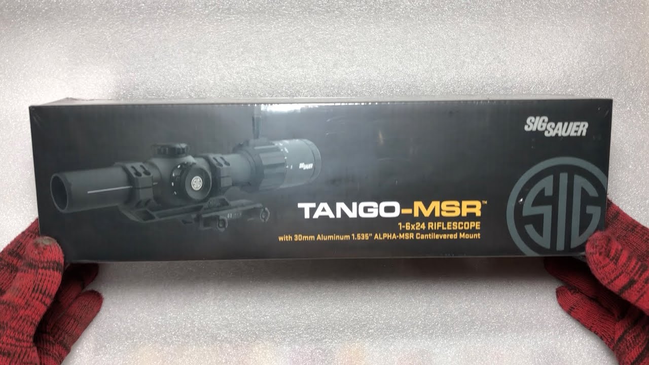 Sig​ Sauer​ TANGO-MSR LPVO 1-6x24 mm 