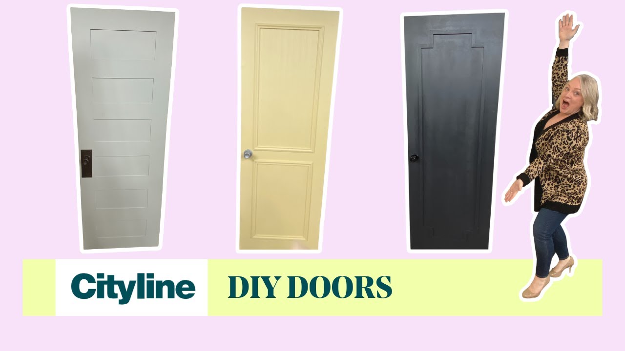 How to DIY basic interior doors to make them designer