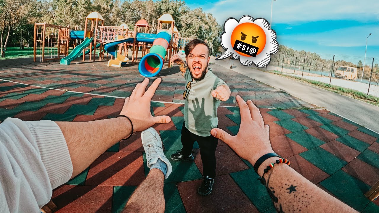 I Escaped from Little Sneaky! (Funny Real-Life Chase)
